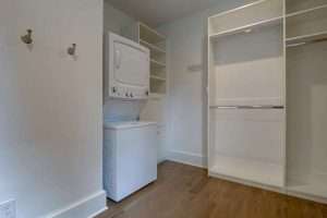 Laundry in Master Closet