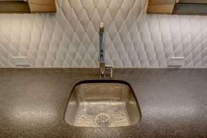 Hammered Metal Sink