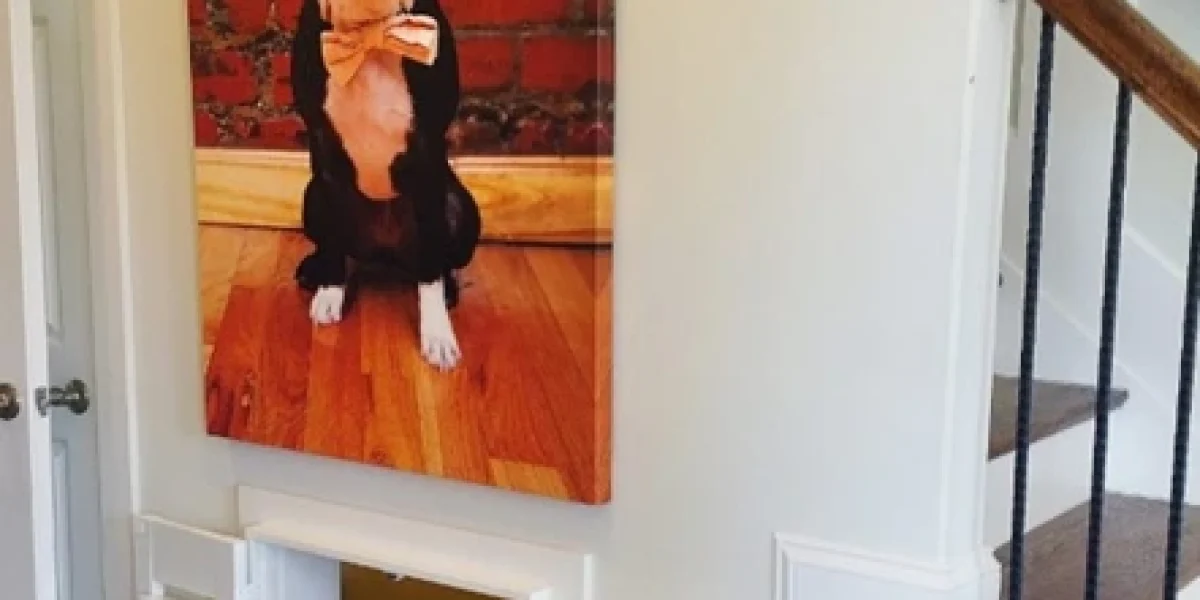 This home has accommodations for the pets built in, making it easy to care for them.